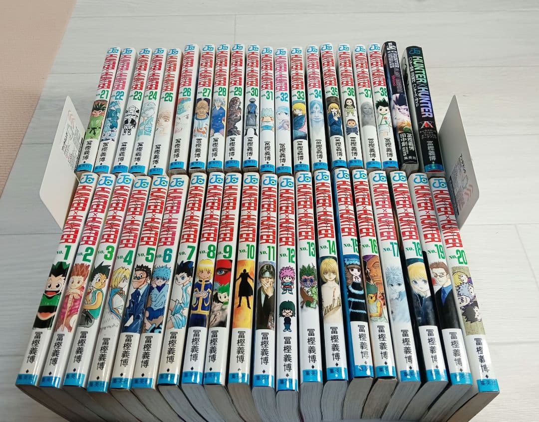 HUNTER×HUNTER 　全38巻 既刊　全巻　ハンターズガイド　ノベライズ