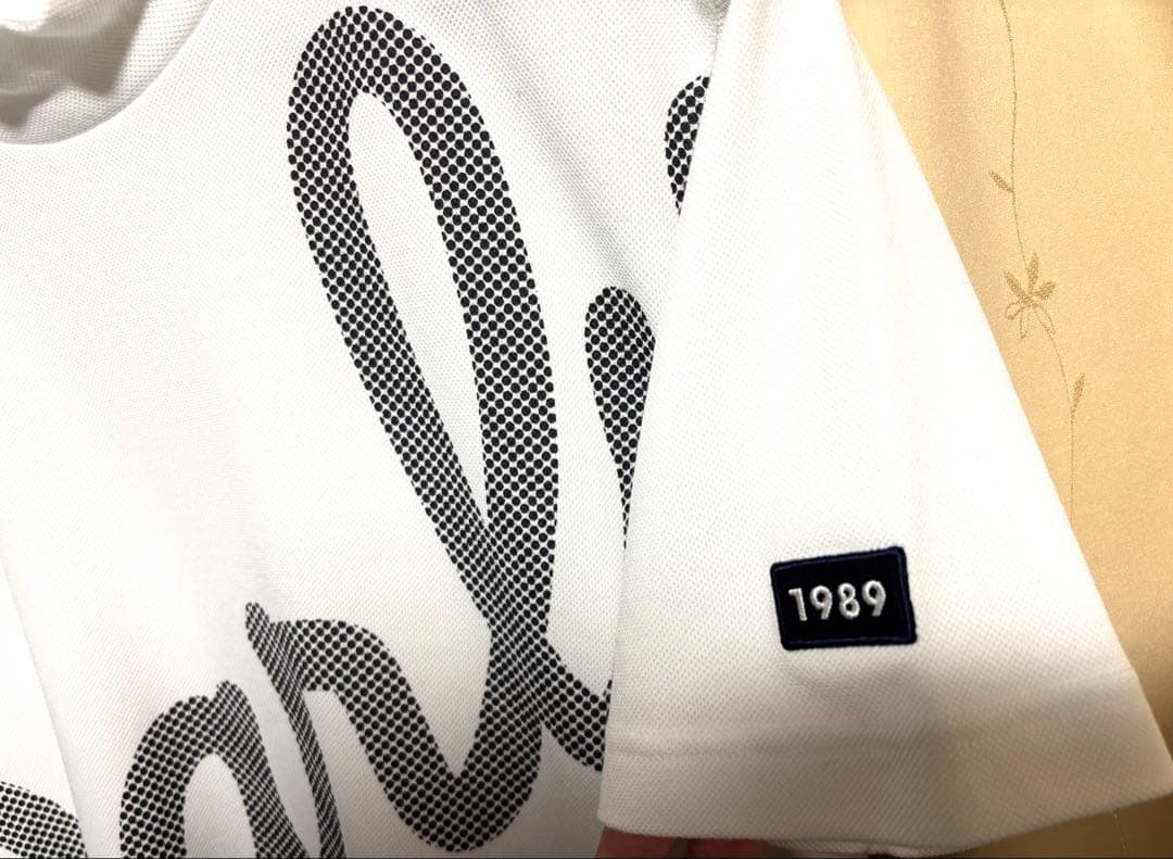 【利用1回】PEARLY GATS 鹿の子ホワイトモックネックシャツ サイズ6