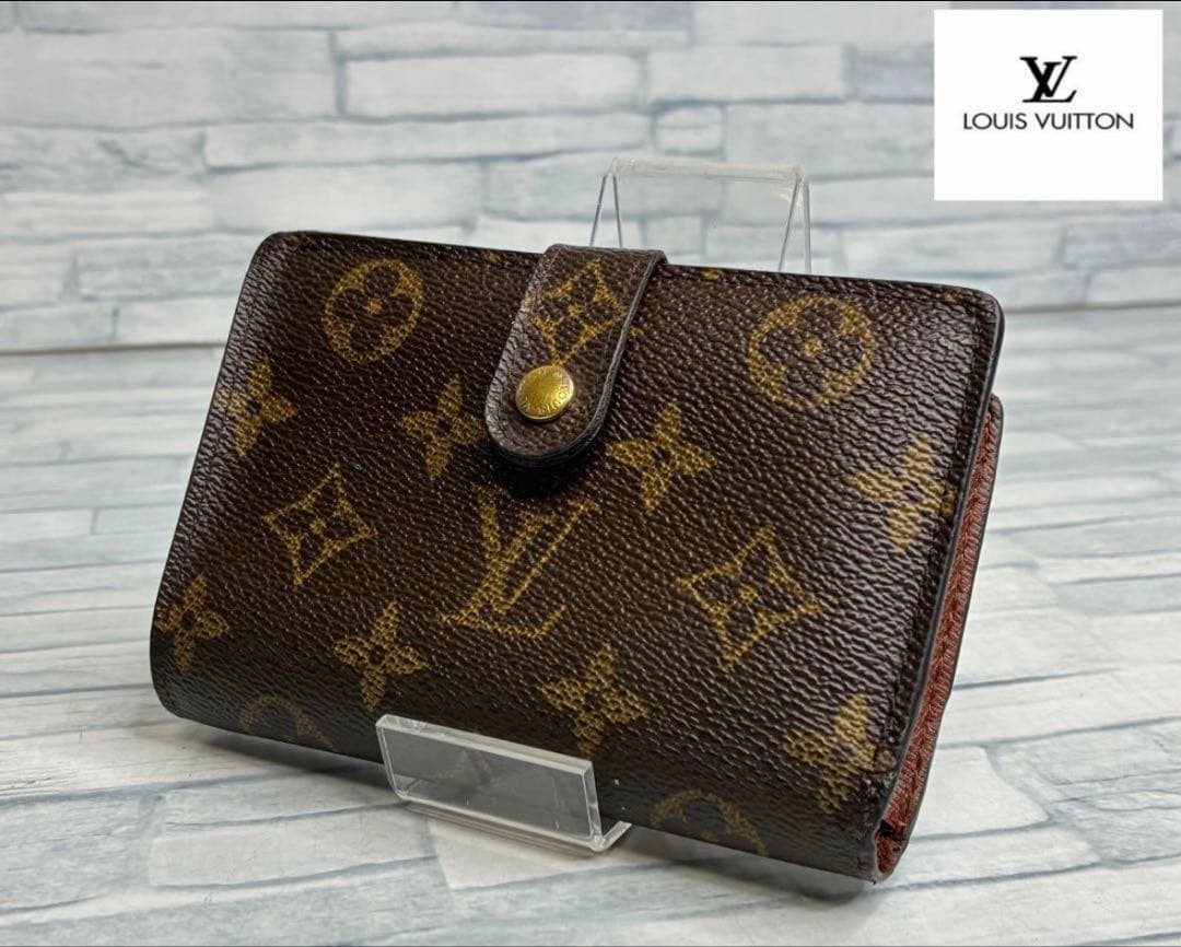 美品 50 LOUIS VUITTON ルイヴィトン　モノグラム折り財布
