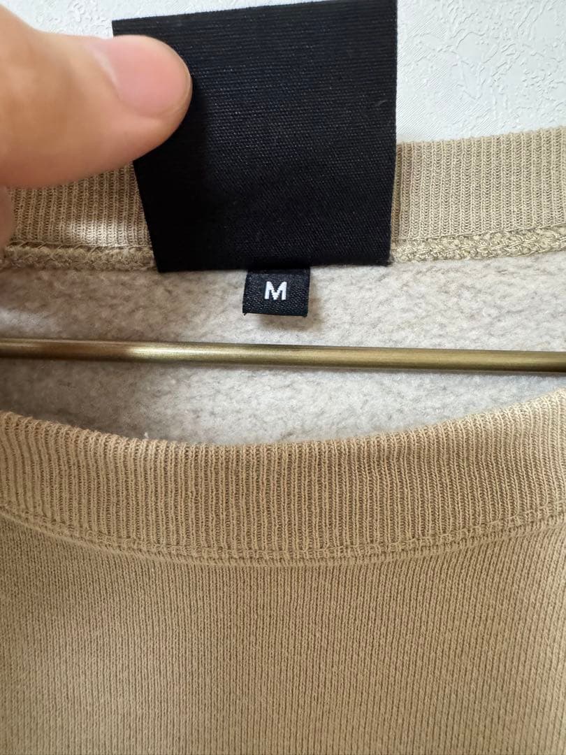 【m】藤井風 ベージュ スウェット Mサイズ