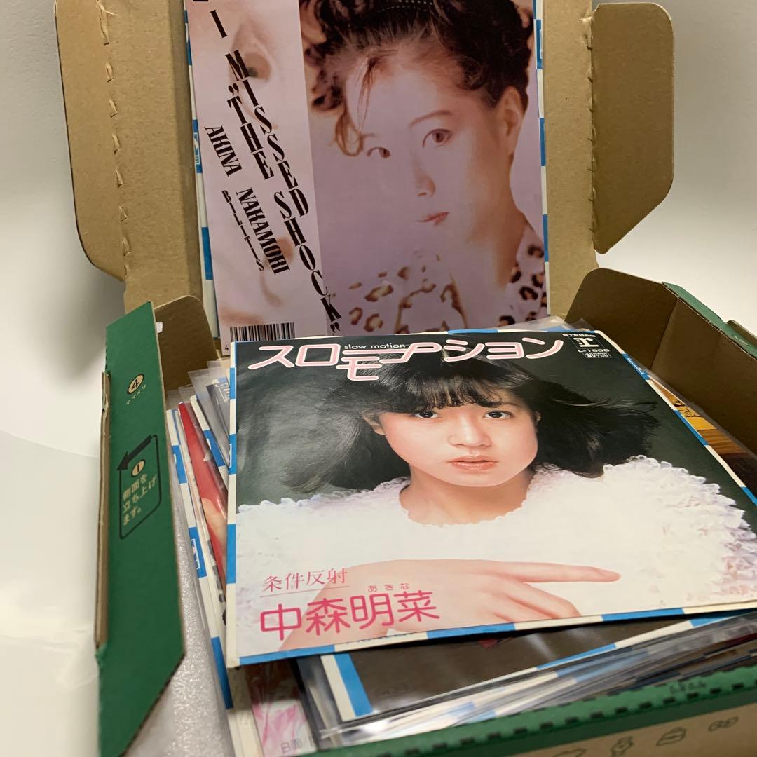 中森明菜 12枚 スローモーション 禁区 北ウィング デザイヤ FIN 等 7