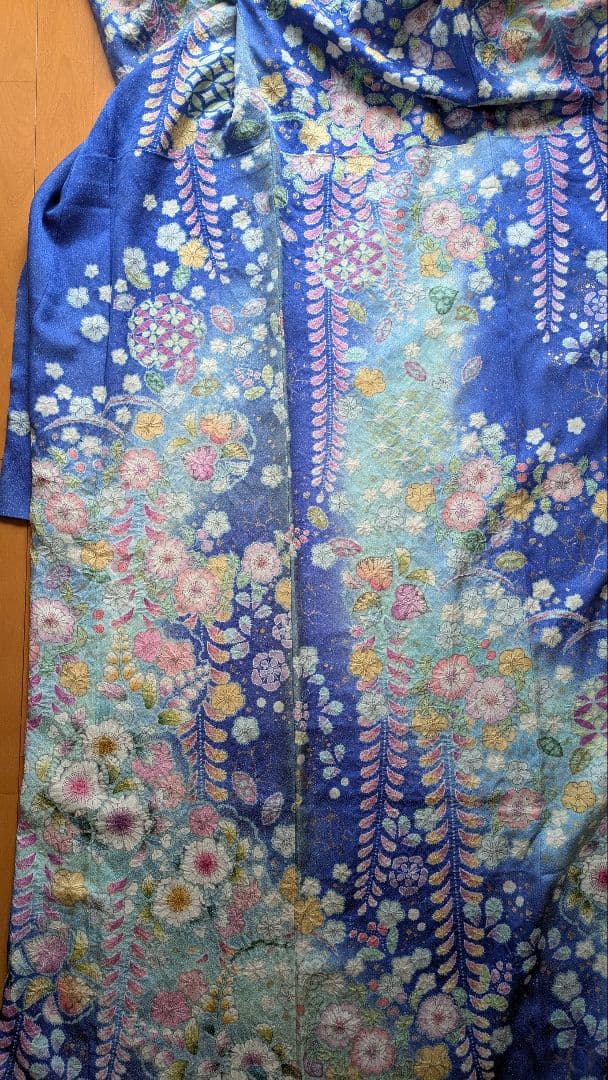 プロフ必読☆翠山工房☆振袖☆辻が花☆絞り☆銀通し