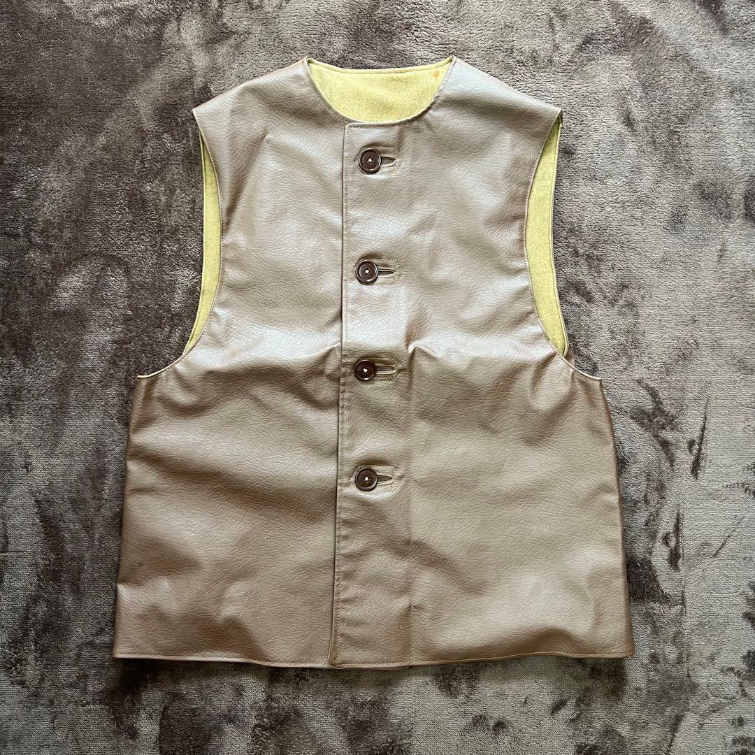 1960s British Army PVC Jerkin Vest イギリス軍