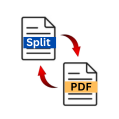 Text to PDF Split PDF